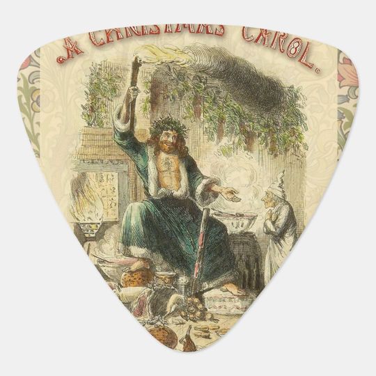 Discover Ghost of Christmas Present Scrooge  Guitar Pick