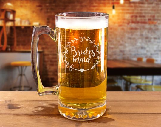 Discover Bridesmaid Beer Mug Gift