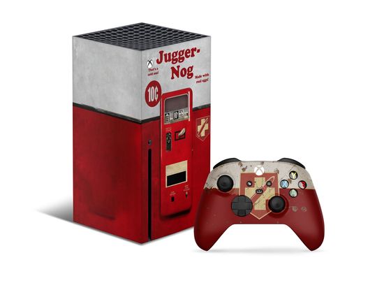 Discover JuggerNog Xbox Series X Skin, COD Call of Duty Meme Xbox Series S Console Wrap Decal