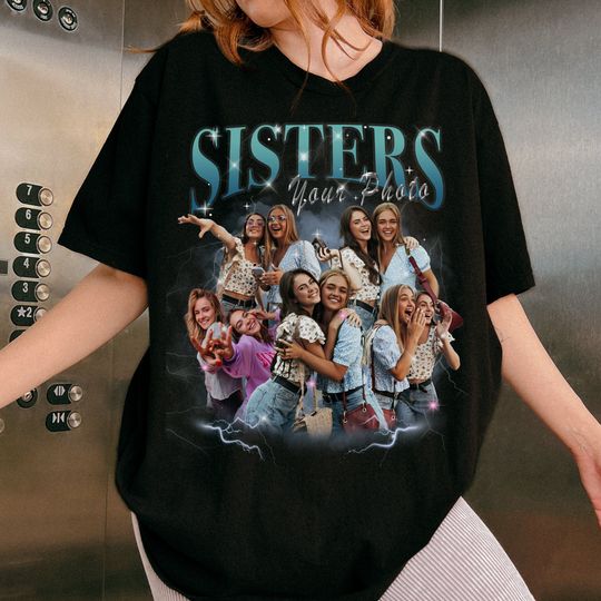 Discover Custom Sisters Bootleg Rap Tee with Your Own Design