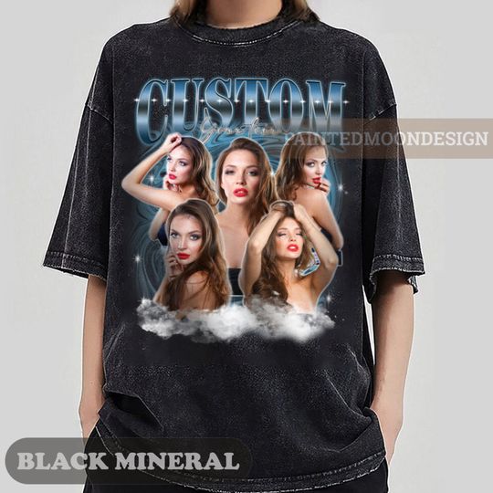 Discover Custom Bootleg Rap Shirt, Personalized Photo Gift