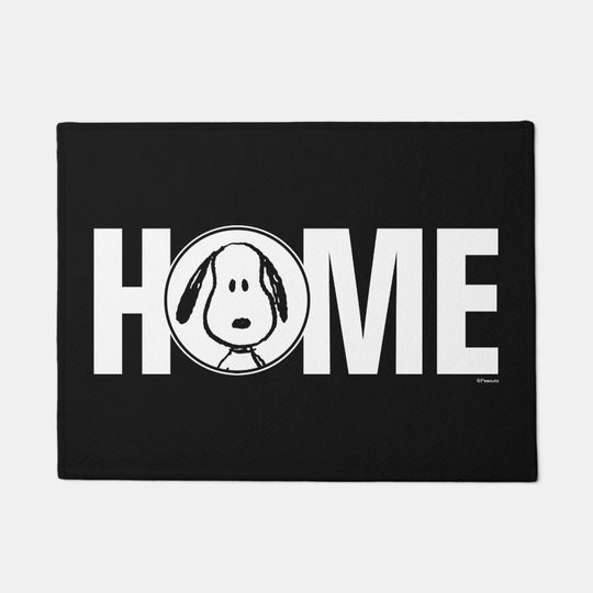 Discover Snoopy Circle Doormat