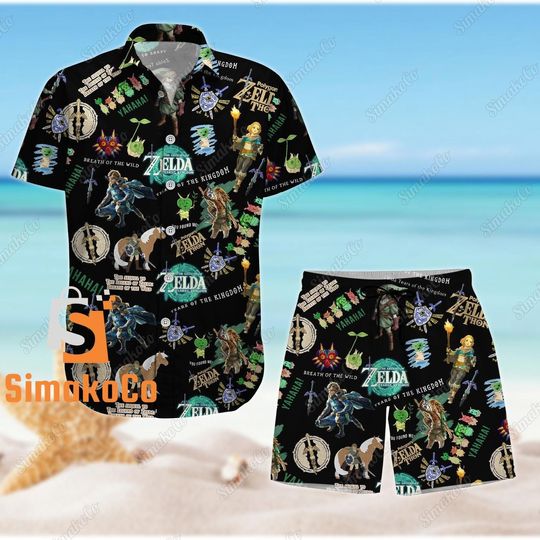 Discover Zelda Hawaiian Shirt - Button Down Style