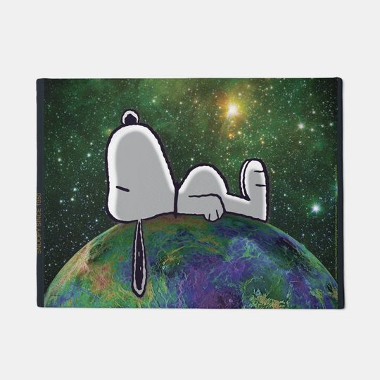 Discover Snoopy Spaced Out Doormat