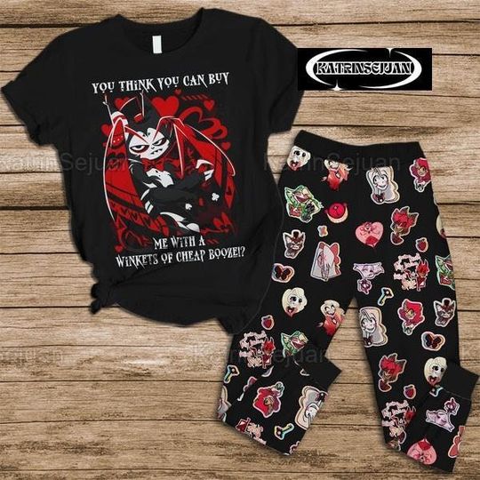 Discover Husk Hazbin Hotel You Think You Can Buy Me With A Winkets Of  Boozel Pajamas