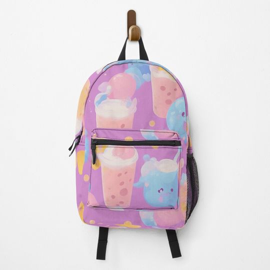 Discover BUBBLEGUM TEA - Purple #844324 Backpack