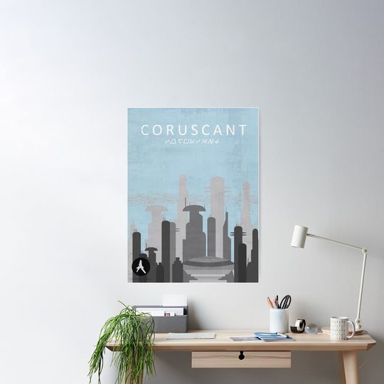 Discover Coruscant Poster