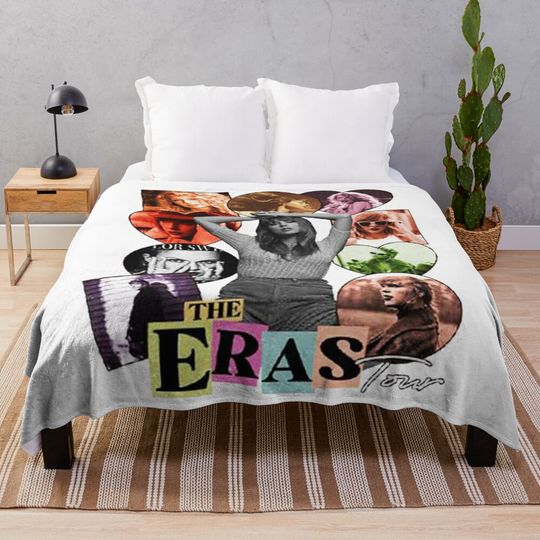 Discover Midnights E-ras Tour 2023 Pop Art T-Shirt Throw Blanket