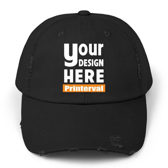 Discover Custom Unisex Distressed Cap