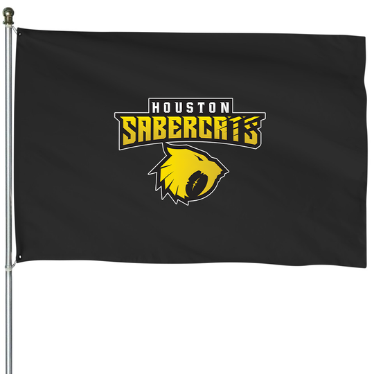 Discover Houston Saber Cats Rugby House Flags