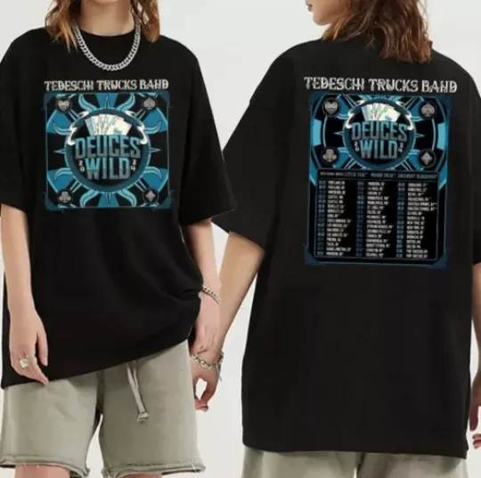 Discover Tedeschi Trucks Band - 2024 Deuces Wild North American Tour Shirt