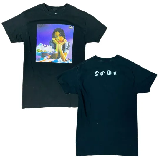 Discover Olivia Rodrigo Sour Tour Shirt Size Adult Small Album Music Tour Black
