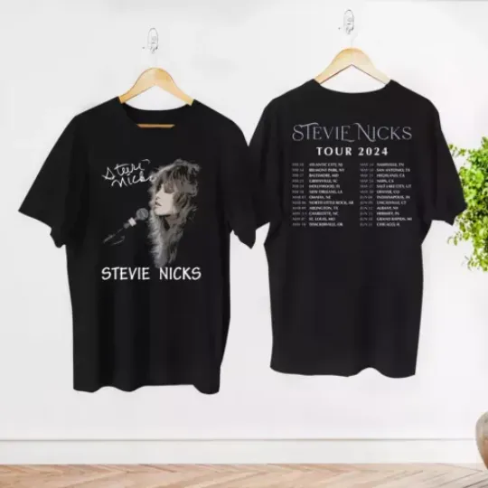 Discover Graphic Stevie Nicks Tour 2024 Shirt Stevie Nicks Concert Shirt