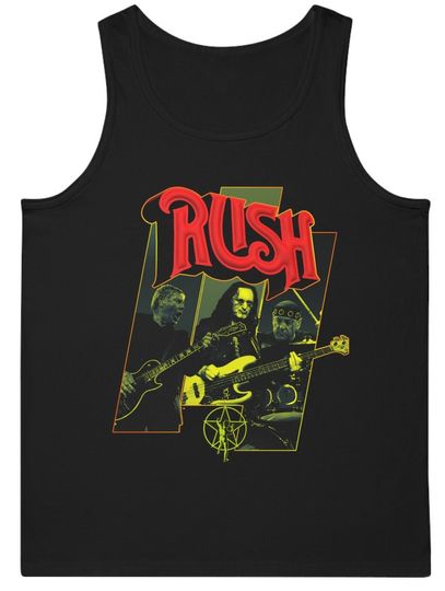 Discover Vintage Rush Band Tank Top