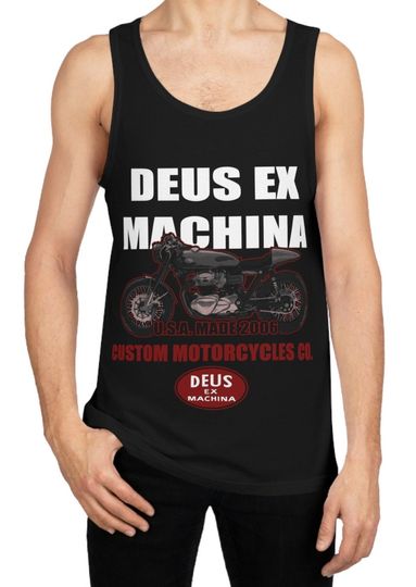 Discover Classic Motorcycle Tank Top