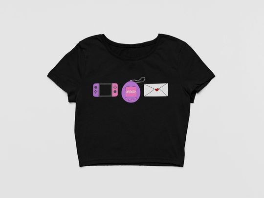 Discover Young Miko XOXO Tour Inspired LGBTQIA+ Baby Tee for Lesbian Pride Crop Top