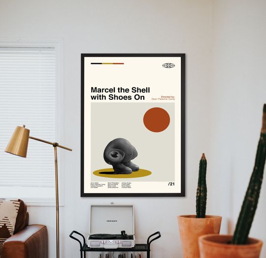 Discover Marcel the Shell with Shoes On Poster