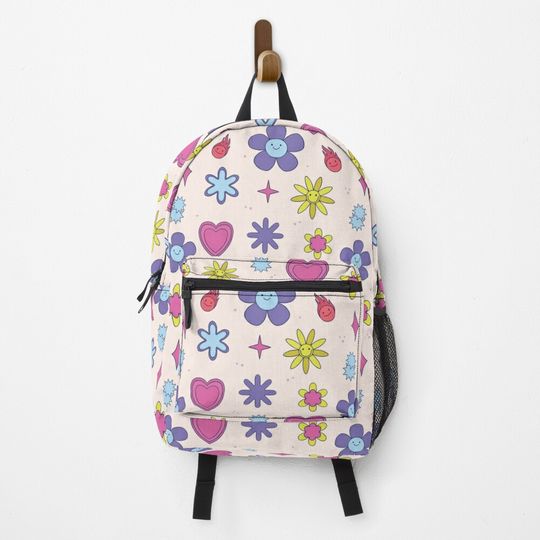Discover love flowers pattern Backpack