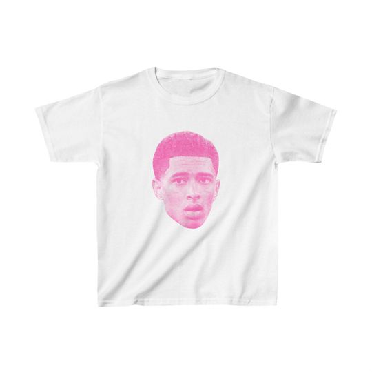 Discover Pink Jude Bellingham Baby Tee Y2K / 90s Style, 2000s, Cropped Tee