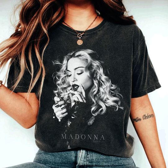 Discover Madonna The Celebration Tour 2024 T-Shirt, Madonna Shirt Fan Gifts