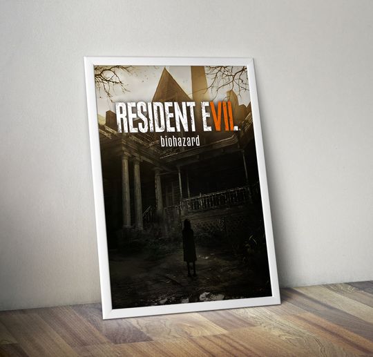 Discover Resident Evil 7: Biohazard Poster | Resident Evil Video Game Poster