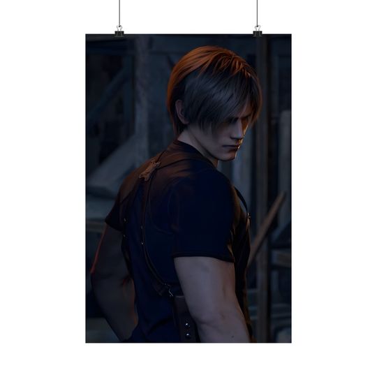 Discover Leon Scott Kennedy | Resident Evil Matte Vertical Posters