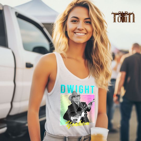 Discover Western Country Music Tank Tops, Dwight Country Music Yoakam 90s