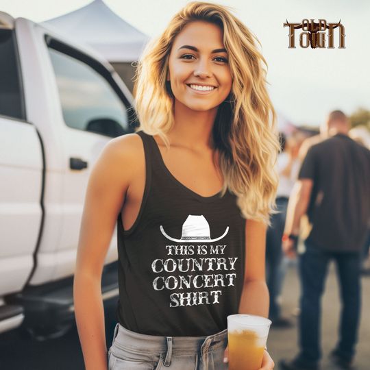 Discover Western Country Music Tank Tops, Country Concert Outlaw Music Vintage