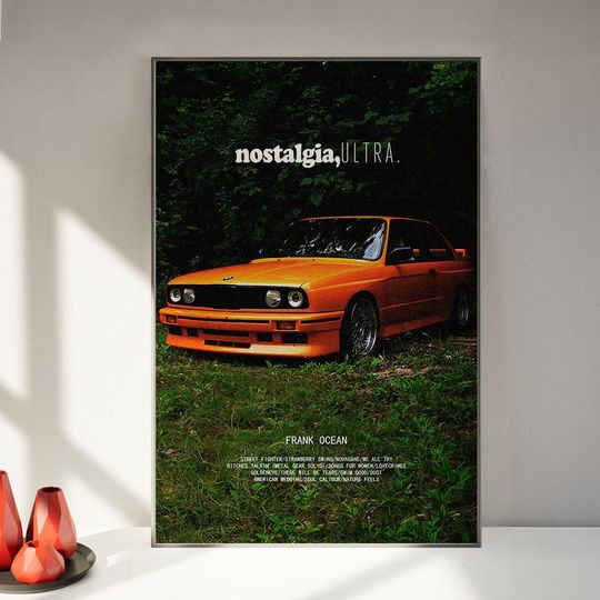 Discover Nostalgia, Ultra-Frank Ocean Poster, Wall Art Canvas Print, Art Poste