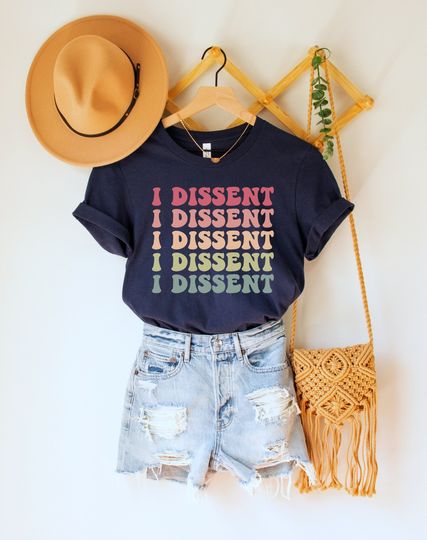 Discover I Dissent Shirt, Justice Sotomayor Tee, With Fear For Our Democracy Top, Abort the Court