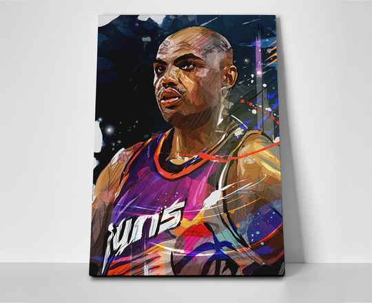 Discover Charles Barkley Poster Vintage Poster