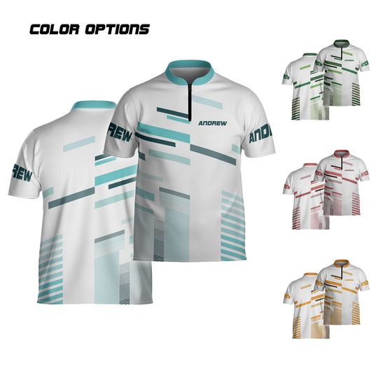 Discover Personalized Golf Polo Shirt with Zip for Players