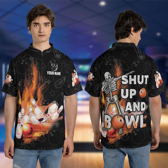Discover Personalized Shut Up Bowling Jersey