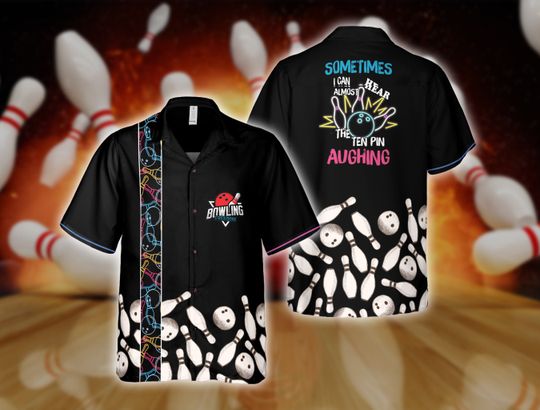 Discover Personalized Ten Pin Bowling Hawaiian Shirt