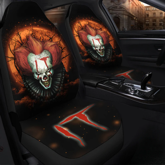 Discover It Horror Movie Moonlight Premium Car Seat Covers