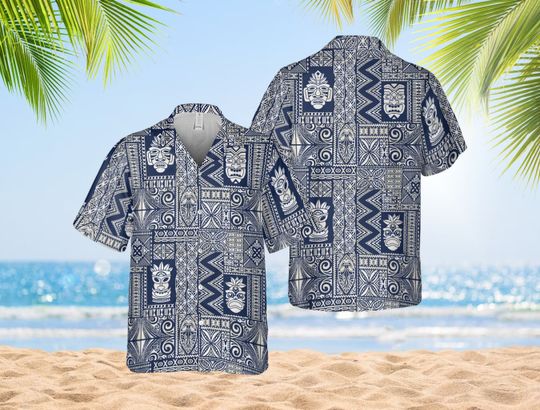 Discover Tiki Tropical Hawaiian Shirt