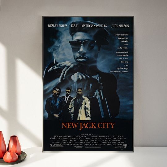 Discover New Jack City Movie Poster, Wall Art Vintage Poster