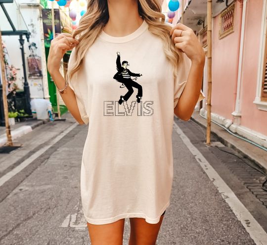 Discover Elvis Presley Graphic Tee - Perfect Gift for Fans
