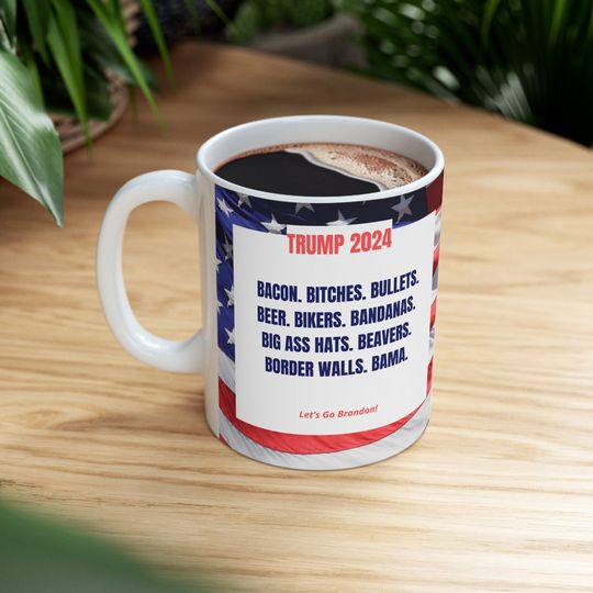 Discover Trump Coffee Mug, Funny Trump Mug, Trump Cup, Trump 2024