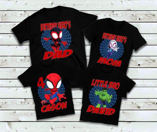 Discover Spidey and His Amazing Friends Birthday Shirt