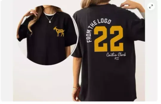 Discover Caitlin Clark Shirt From The Logo 22 Caitlin Clark Fan Gift T-Shirt