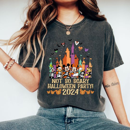 Discover Halloween Party 2024 Shirt, Not No Scary Halloween Party 2024