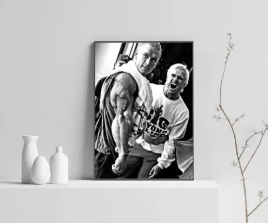 Discover Lee Priest And Tom Platz Iconic Poster