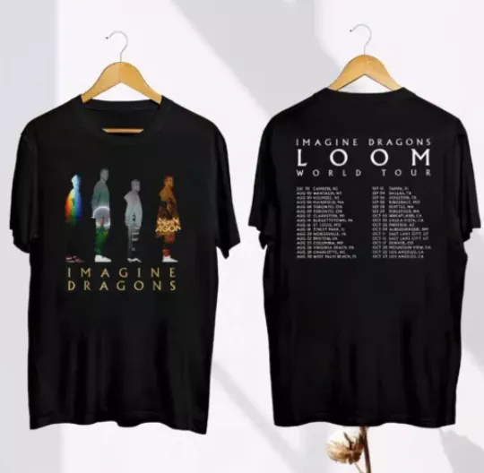 Discover Graphic Imagine Dragons Loom Tour 2024 T-Shirt