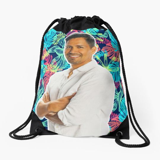 Discover Thomas Magnum Tropical Drawstring Bag