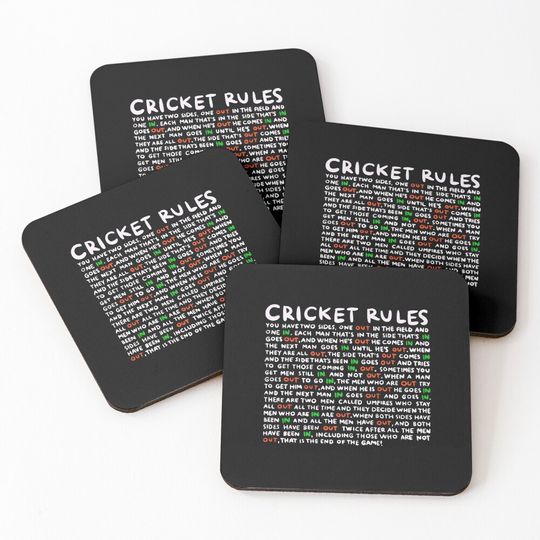 Discover Cricket Rules Cricket World Cup Coasters