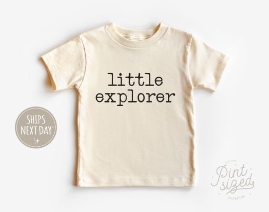 Discover Little Explorer Adventure Baby Shirt