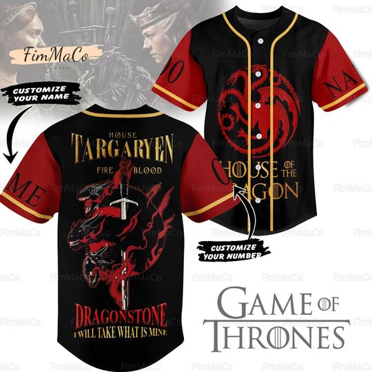Discover Custom Game Of Thrones Jersey, Game Of Thrones Jersey