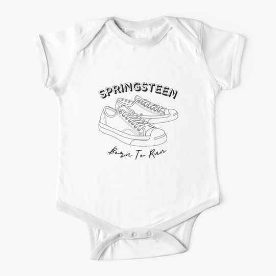 Discover Springsteen, Born To Run Baby Onesies