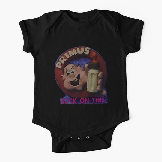 Discover Primus Suck On This 4500 Logo Baby Onesies
